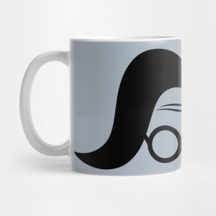 Mustache is Hair Mug